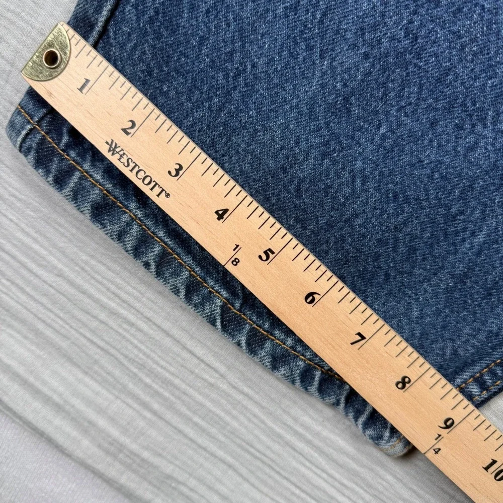 Levis 505 Straight Fit Mens Blue‎ Jeans W38 L32 Dark Wash Denim 2010 Western